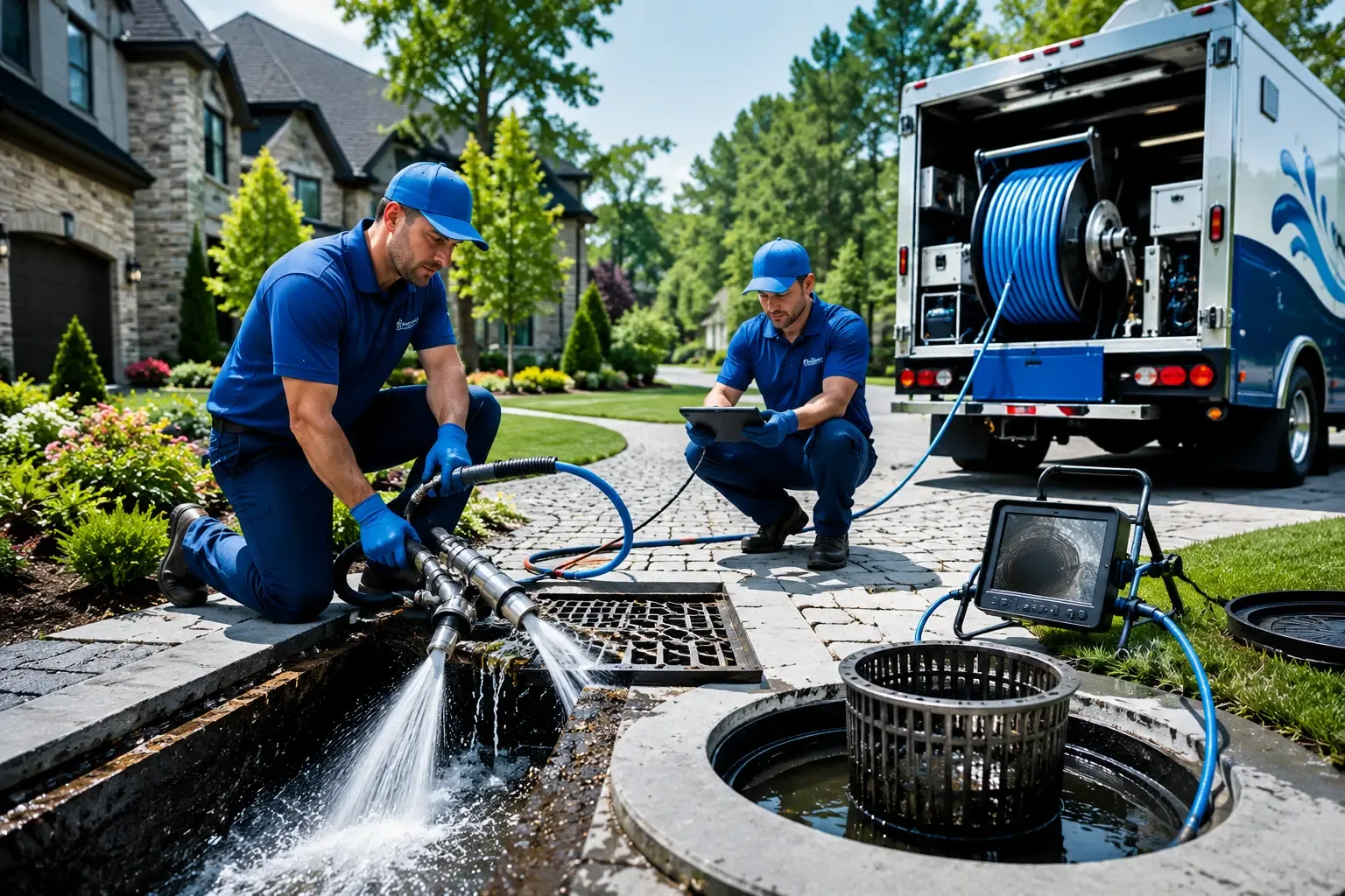Local outdoor drain cleaning professionals in Rio Vista, TX