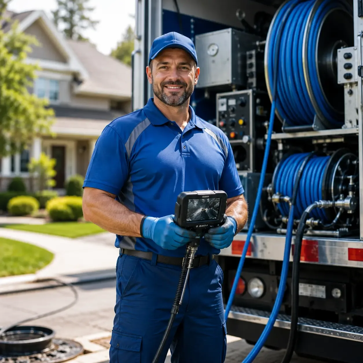 Local outdoor drain cleaning specialists in Rio Vista, TX